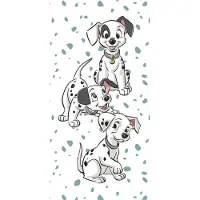 Jerry Fabrics 101 Dalmatiërs strandlaken - katoen - 70x140 cm