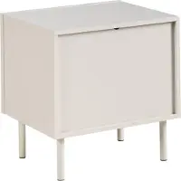 Beliani CLUNES - Nachtkastje - Lichtbeige - MDF