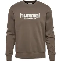 Hummel Sweatshirt lichtbruin / wit