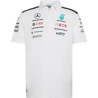 Adidas Functioneel shirt 'Mercedes - Amg Petronas Formula 1 Team Engineers' azuur / rood / zwart / wit