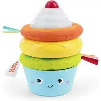 Bright Starts - Cupcake Tower Stacking Toy with Teether (BS-17238)