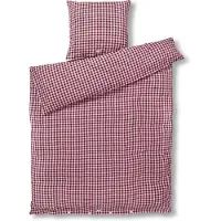Juna - Bæk&Bølge Bed Linen - Plum/Rose - 140x200 cm