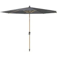 Platinum Stokparasol Riva Teak Anthracite Ø250 cm