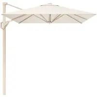 Platinum Voyager T1 zweefparasol 300x200 cm sandstone ivoor