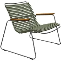 Houe CLICK Ruime tuinstoel met armleuningen 75,5x78 cm