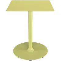 Houe Bijzettafel Buiten Pico Café Table Lemon Zest 60 x 60 cm
