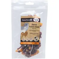 Beeztees Natuurlijke Snack Zoete Aardappel Met Eend Bites 200 G