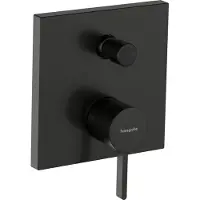 Hansgrohe Finoris - Inbouwkraan voor 2 apparaten, geborsteld zwart chroom 76416340