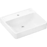 Hansgrohe wastafel Xanuia, 550x480 mm, met kraangat, zonder overloop, wit, artikelnummer 60236450