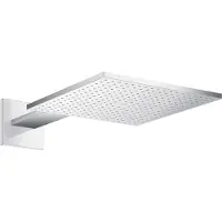 Hansgrohe Douchekop Axor met douchearm, wandmontage, chroom, 300/300, 1 straal, inclusief douchearm