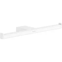 Hansgrohe Dubbele Toiletrolhouder AddStoris Mat Wit