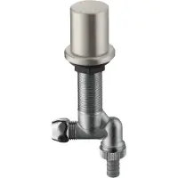 Axor Hansgrohe Axor onderbouw stopkraan voor montage in aanrechtblad RVS Look