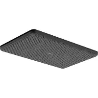 Hansgrohe Raindance Alive Q Hoofddouche rechthoekig, 1 jet, 21/34cm mat zwart