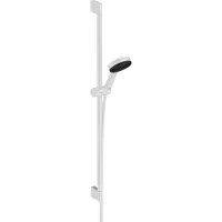 Hansgrohe Doucheset Pulsify Select S 3 Jets Relaxation Met Glijstang 90 cm Mat Wit