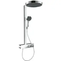 Hansgrohe Rainfinity 360 regendoucheset met ShowerTablet 350 glanzend chroom