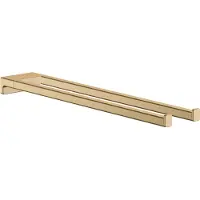 Hansgrohe AddStoris handdoekhouder 2-lids Brushed Bronze