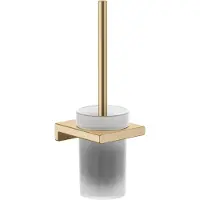 Hansgrohe AddStoris closetborstelgarnituur wandmontage Brushed Bronze