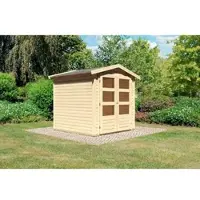 Karibu Woodfeeling tuinhuis Amberg 2, in natuurlijke staat; 82971