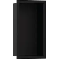 Hansgrohe Wandniche XTRASTORIS Individual, mat zwart, afmetingen 300x150x100mm. Designframe, mat zwart, afmetingen 300 x 150 x 100 mm