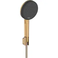 Hansgrohe Raindance Alive Select S - Doucheset - EcoSmart waterbesparend - Select-knop bediening - 125mm maat - 3 straalfuncties - Brushed Bronze