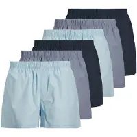 Jack & Jones Jacmilano Woven Boxers 6 Pack Geweven Boxershorts