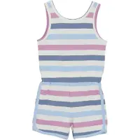 Color Kids Overall opaal / orchidee / wit