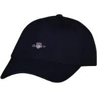 Gant Pet smoky blue / nachtblauw / donkerrood / wit