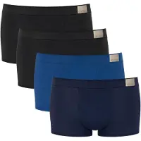 Sloggi Boxershorts blauw / donkerblauw / zwart