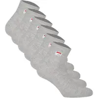 FILA Sokken grijs / rood / wit