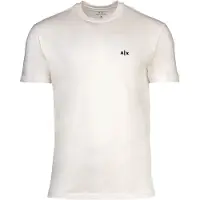 Armani Exchange Shirt zwart / offwhite