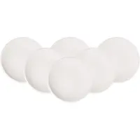 Villeroy & Boch Dinerbord NewMoon Wit (6-Delig)