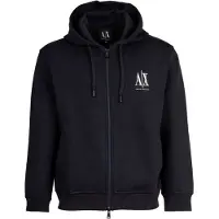Armani Exchange Sweatvest marine / wit