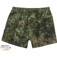 Brandit Boxershorts grijs / groen / kaki