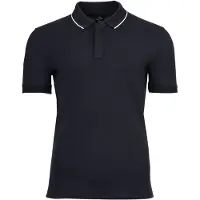 Armani Exchange Shirt donkerblauw / wit