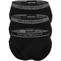 Emporio Armani Slip grijs / zwart