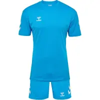 Hummel Trainingspak azuur / wit