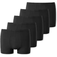 Schiesser Boxershorts 'Cotton' zwart