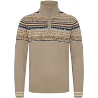 Blend Trui beige / blauw / bruin / wit