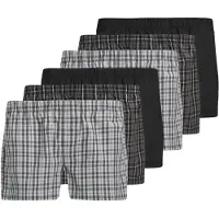 Jack & Jones Jacmilano Woven Boxers 6 Pack Geweven Boxershorts