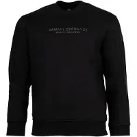 Armani Exchange Sweatshirt donkergrijs / zwart