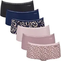 Sloggi Broekje beige / navy / rosa / zwart