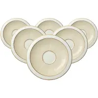 Villeroy & Boch Kaffee-/Teeuntertassen Ivoire ø 16 cm Set van 6