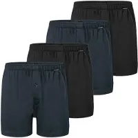 Schiesser Boxershorts zwart