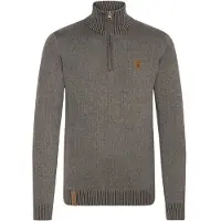 INDICODE JEANS Trui 'Nathen' donkergrijs