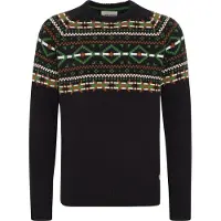 Blend Trui 'Nilas' gemengde kleuren / zwart