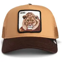 GOORIN BROS. Pet bruin / gemengde kleuren