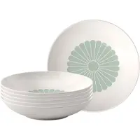 Villeroy & Boch Pastabord Fleur Vert Ø24cm (6 delig)