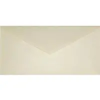 Netuno Metallic (parelmoer) ecru enveloppen DL - 110 x 220 mm - 25 stuks - NK natgelijmde - 120 gram - Aster Metallic -