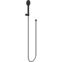 Ivy Aia Handdoucheset Set Bestaande Uit Doucheslang 150 cm, Wandhouder En Handdouche Satin Spray Mat Zwart PED