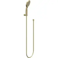 Ivy Aia Algemeen Handdoucheset, slang 150cm, wandhouder en 3-standen handdouche Geborsteld mat goud PVD